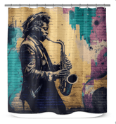 Blowin' Up A Storm Shower Curtain - Beyond T-shirts